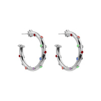 Candongas Trufa Mini Plata