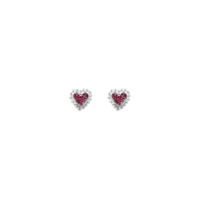 Topos Baby Beating Hearts Glitter Plata