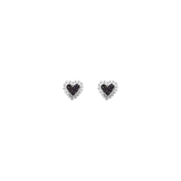 Topos Baby Beating Hearts Glitter Plata
