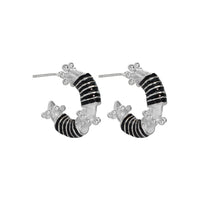 Candongas Magic Stick Twirl Baby Plata