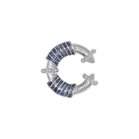 Earcuff Magic Stick Twirl Plata