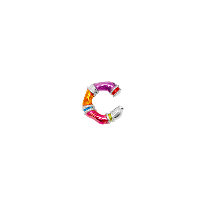 Earcuff Looms Chunky Plata
