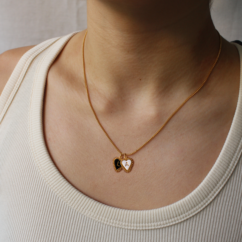 PreOrder Cadena 2 Letras Heart