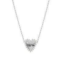 Cadena I Heart You Mamá Plata