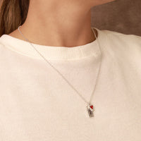 Cadena Mom Tag Plata