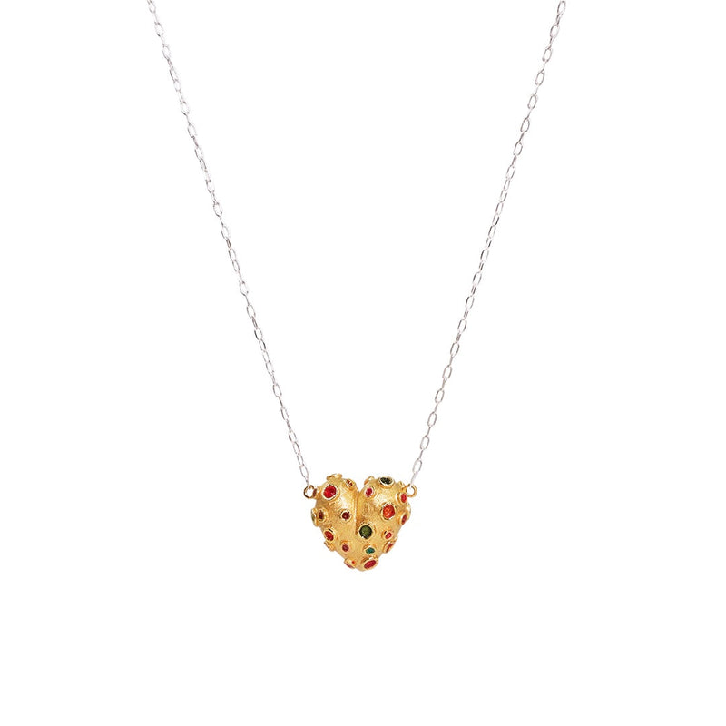 Cadena Trufa Corazón Mini G&S