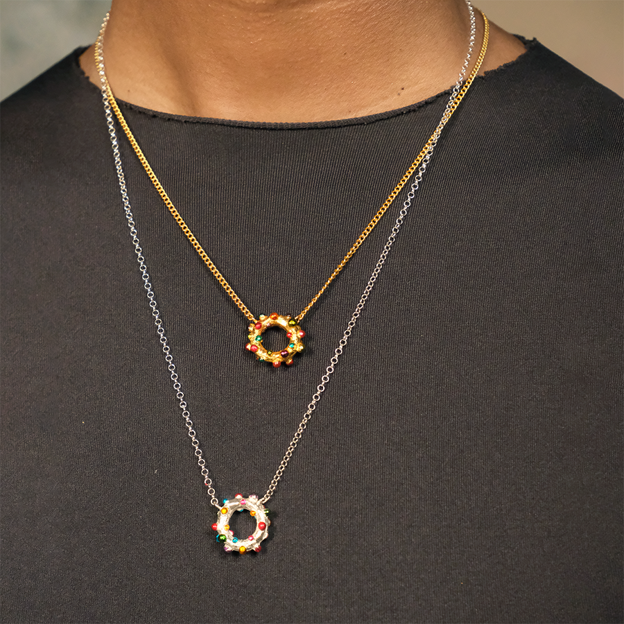 Cadena AsteroiDS Plata