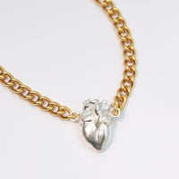 Choker Anatomik Gold & Silver