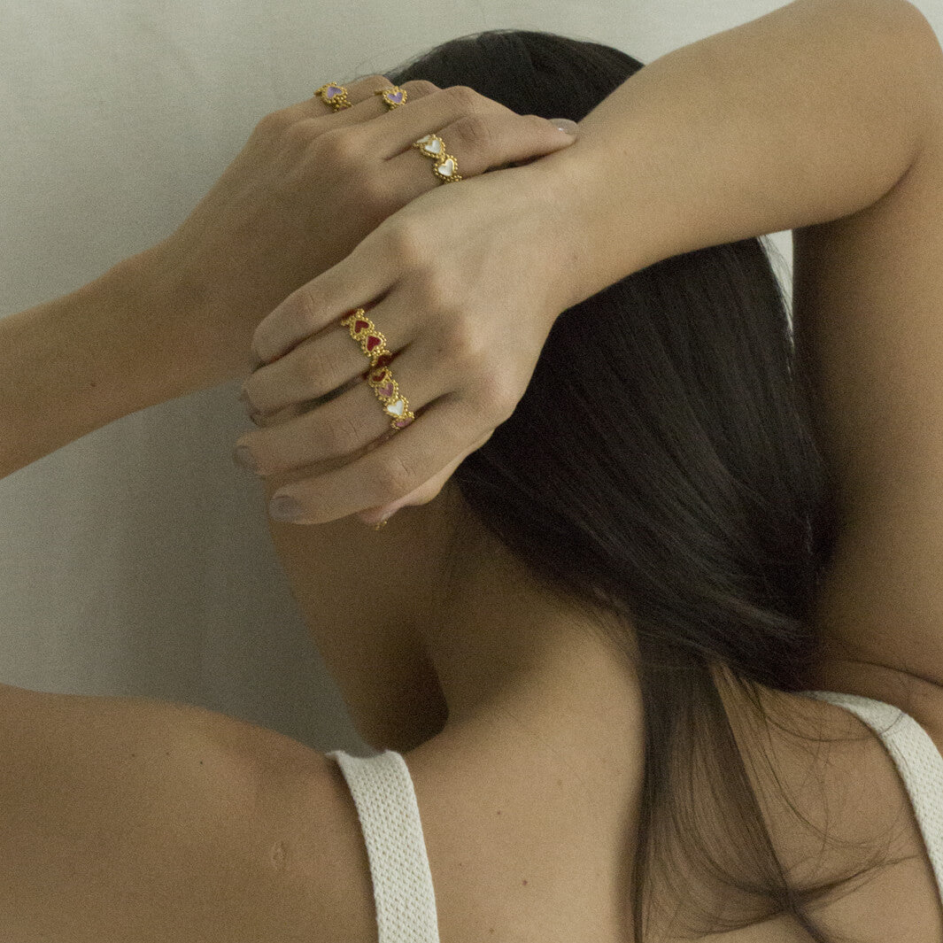 Anillo Beating Hearts