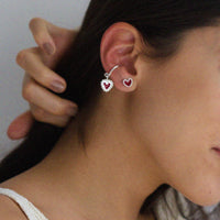 Single Topo I Heart You Mini Plata