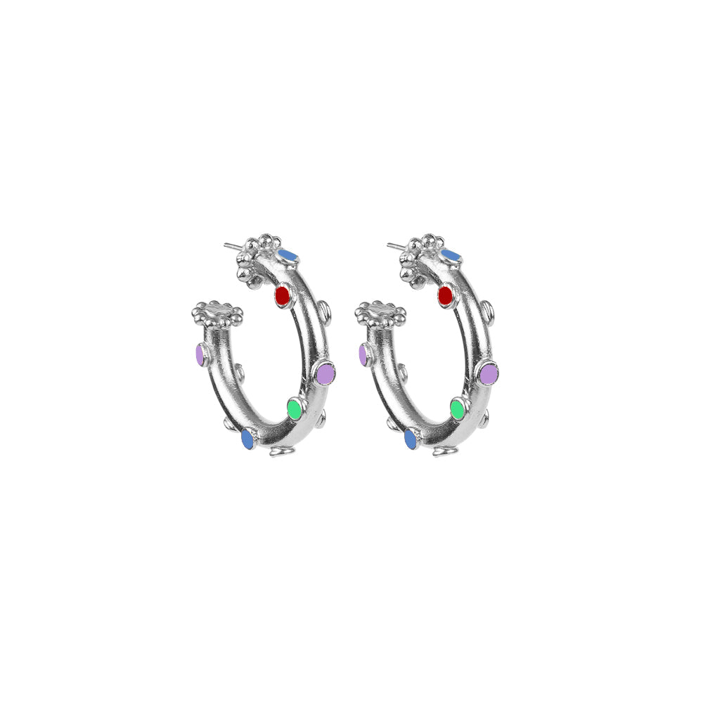 Candongas Trufa Tiny Plata