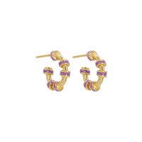 Candongas Tiny Glitter