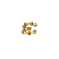 Hula Double Earcuff