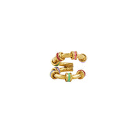 Hula Double Earcuff