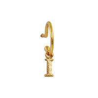 PreOrder Baby Hoops 15mm Letra Gold