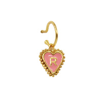 PreOrder Baby Hoops 9mm Letra Heart