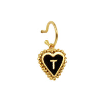 PreOrder Baby Hoops 9mm Letra Heart