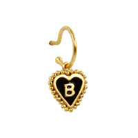 PreOrder Baby Hoops 15mm Letra Heart