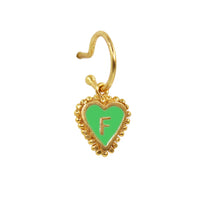 PreOrder Baby Hoops 15mm Letra Heart