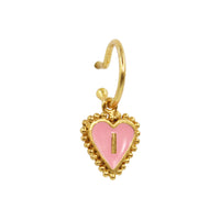 PreOrder Baby Hoops 15mm Letra Heart