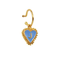 PreOrder Baby Hoops 15mm Letra Heart