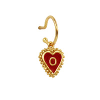 PreOrder Baby Hoops 15mm Letra Heart