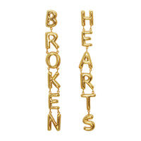 Aretes Broken Hearts