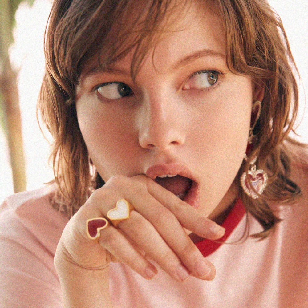 Anillo I Heart You White