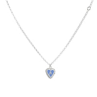 PreOrder Cadena 1 Letra Heart Plata